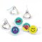 Big Dot of Happiness 60's Hippie - 1960s Groovy Party Round Candy Sticker Favors - Labels Fits Chocolate Candy (1 sheet of 108)